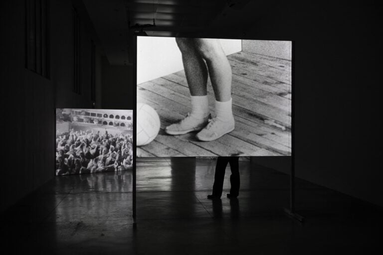 Yvonne Rainer. Words, Dances, FilmsVeduta di allestimento, MAMbo – Museo d’Arte Moderna di Bologna, 2023. Photo RMphotostudio