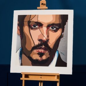 Johnny Depp artista: in vendita il suo autoritratto
