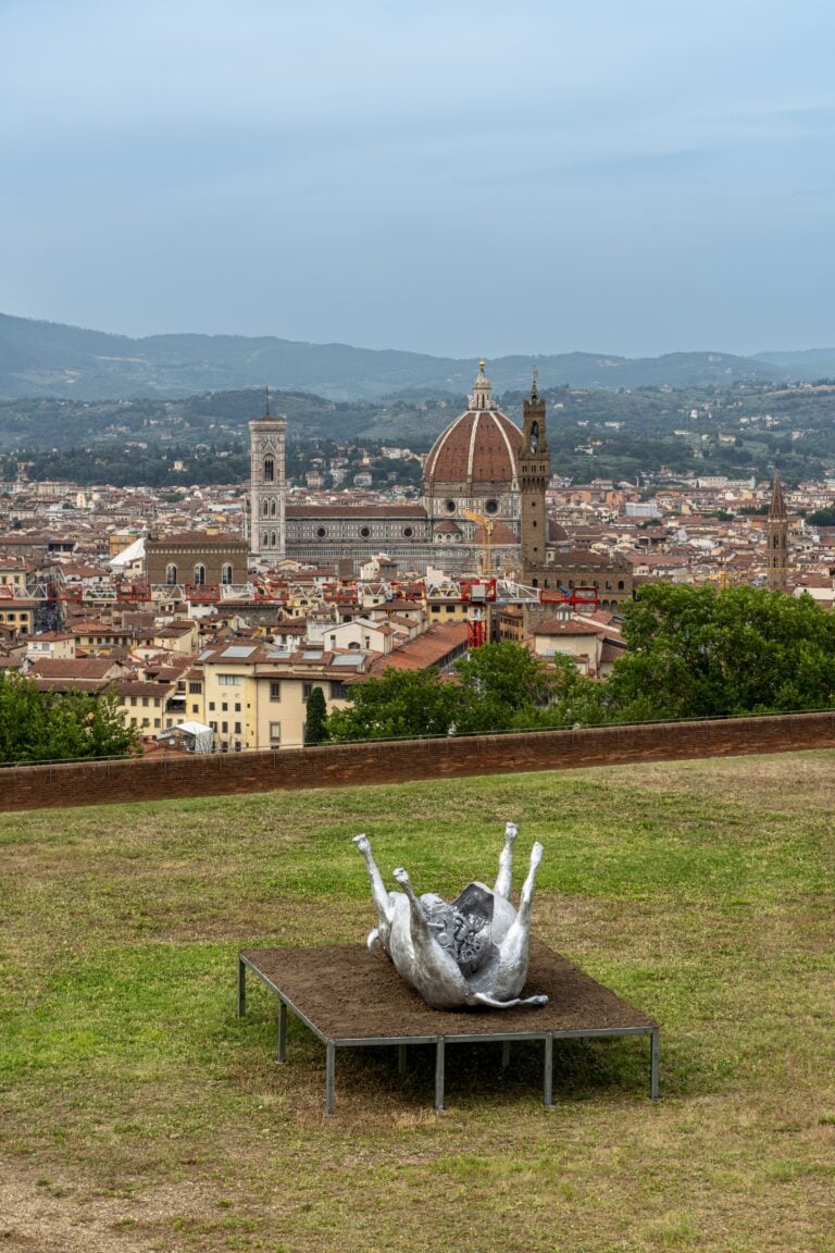 Nico Vascellari. Melma. Installation view della mostra, Forte Belvedere Firenze, 2023 Ph. Ela Bialkowska OKNO studio Courtesy of Museo Novecento Firenze