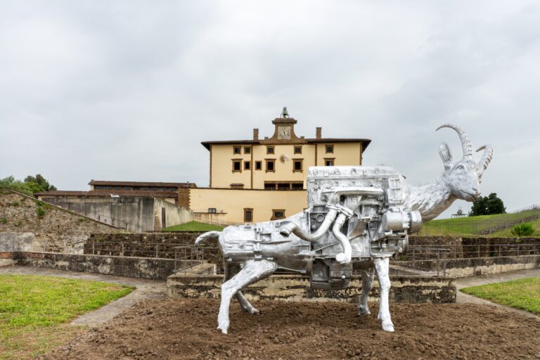 Nico Vascellari. Melma. Installation view della mostra, Forte Belvedere Firenze, 2023 Ph. Ela Bialkowska OKNO studio Courtesy of Museo Novecento Firenze