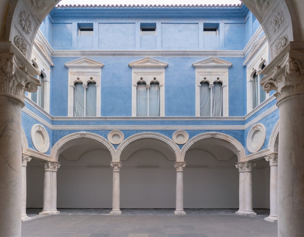 Museo de Bellas Artes di Valencia, patio