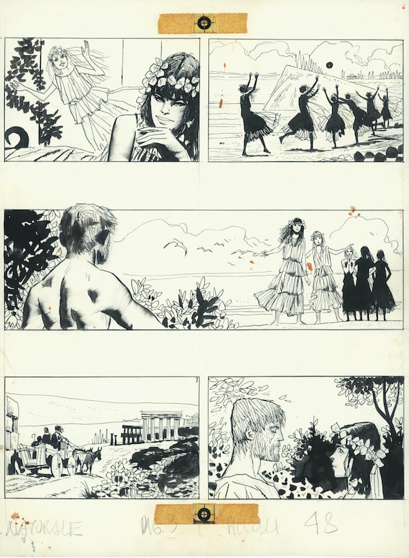 1 Ulisse 1963 Ulisse e Corto Maltese protagonisti di una mostra al Recanati Comics Festival