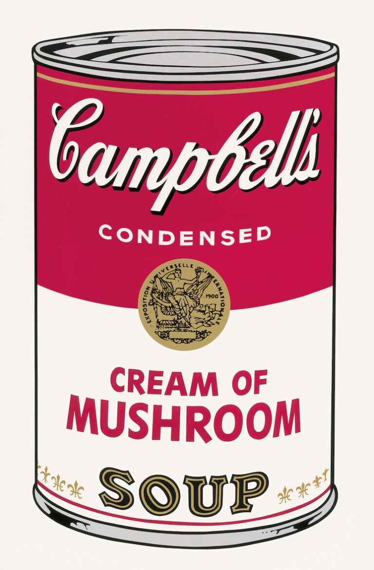 Andy Warhol, Campbell’s Soup - Cream of Mushroom. Da Campbell’s Soup I, 1968