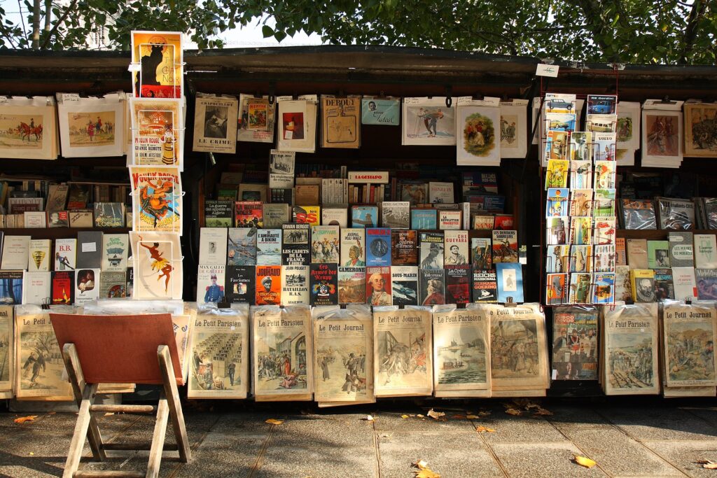 Bouquinistes de Paris. Photo: Benh Lieu Song