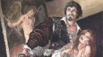 Caravaggio in una illustrazione di Milo Manara