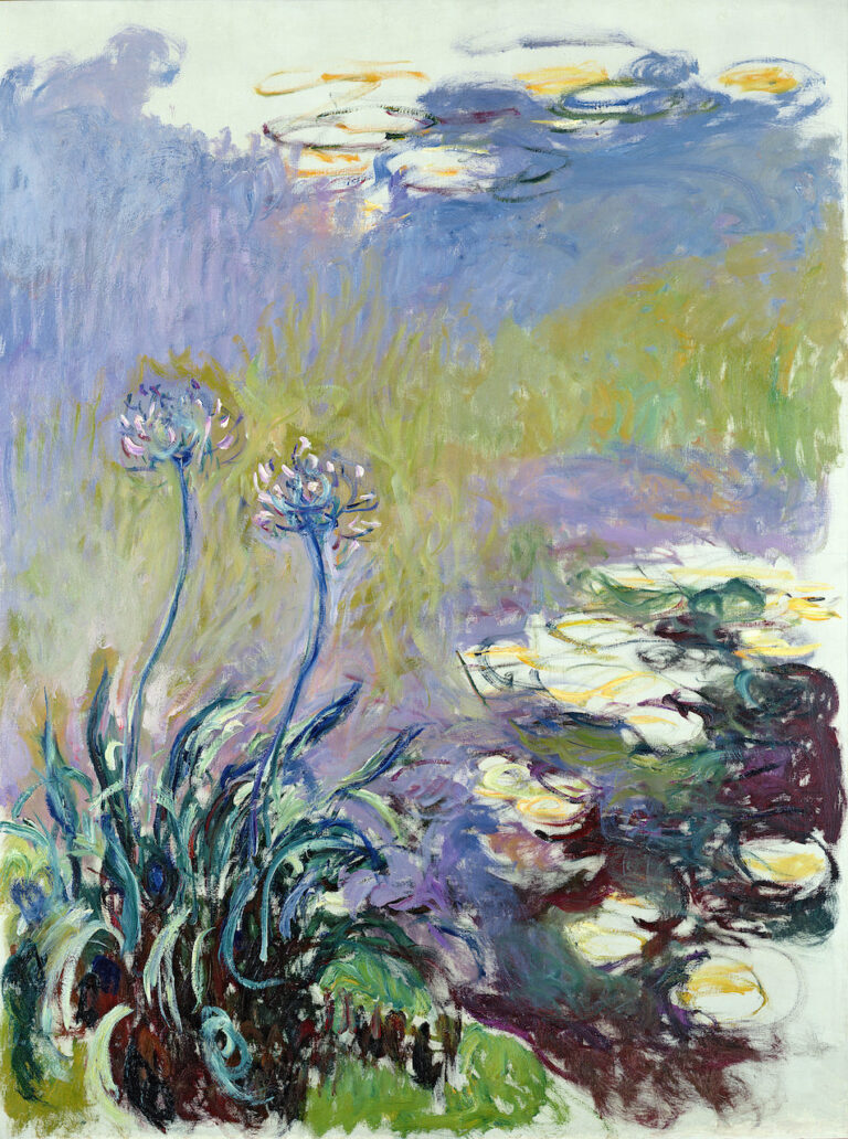 Claude Monet, Agapanthes, 1914-1917, Musée Marmottan Monet, Paris