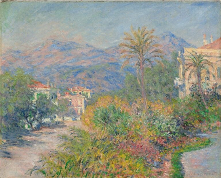 Claude Monet, Strada Romana in Bordighera, 1884, Hasso Plattner Collection