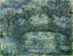 Claude Monet, The Japanese Bridge, ca. 1920-1922, Fondation Beyeler, Riehen:Basel, Beyeler Collection. Photo © Peter Schibli