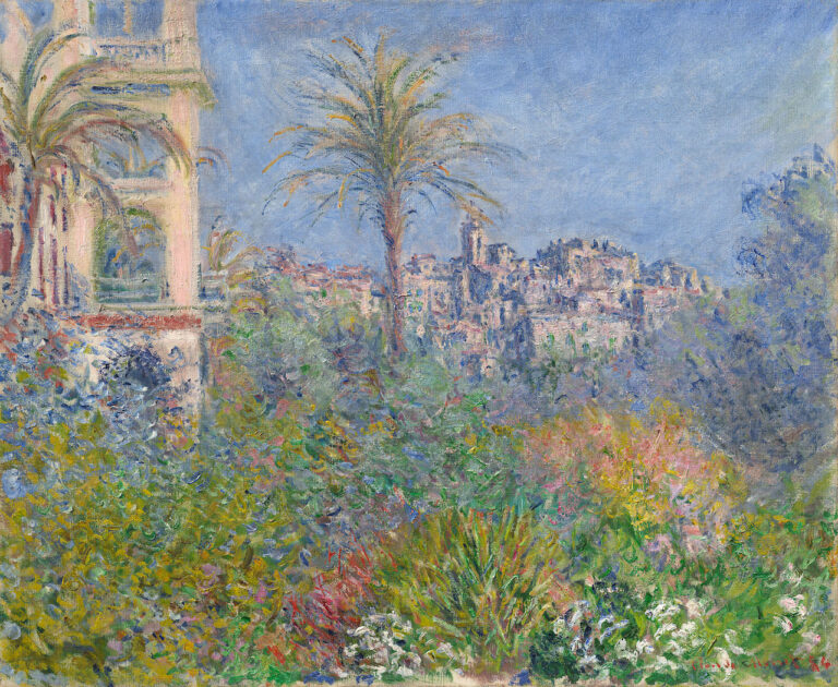 Claude Monet, Villas at Bordighera, 1884, Hasso Plattner Collection