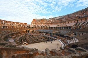 Nei sotterranei del Colosseo c’è una mostra dedicata ai gladiatori