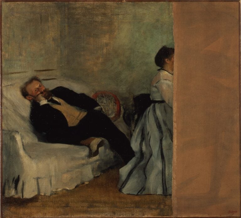 Degas, Monsieur and Madame Edouard Manet, 1868/69