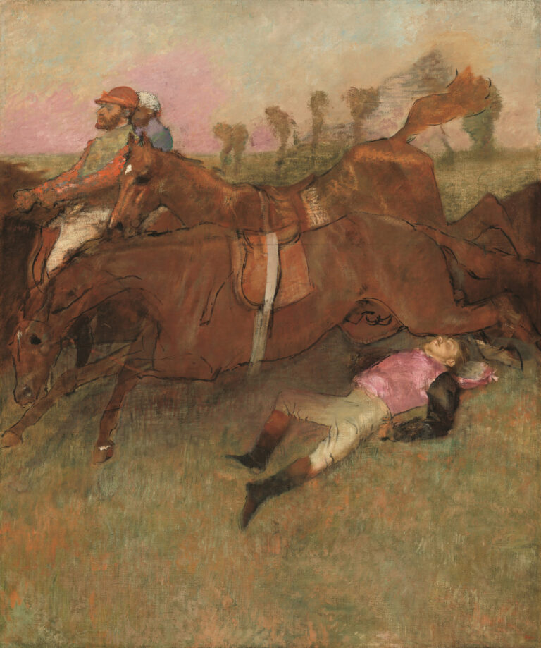 Degas, Scene from the Steeplechase The Fallen Jockey, 1866