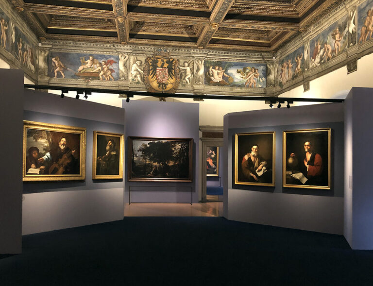 Dosso Dossi, I volti della Sapienza, installation view at Castello del Buonconsiglio, Trento, 2023. Photo Marta Santacatterina
