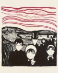 Edvard Munch, Angstgefühl (Angoscia), 1896