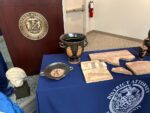 I manufatti recuperati dai Carabinieri TPC a New York