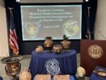 I manufatti recuperati dai Carabinieri TPC a New York