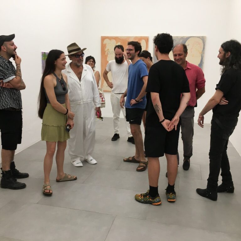 Julian Schnabel visita Salon Palermo 3- RizzutoGallery, Palermo, luglio 3023