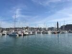 Le Havre. Il porto turistico con il campanile della chiesa di Saint Joseph © Photo Dario Bragaglia
