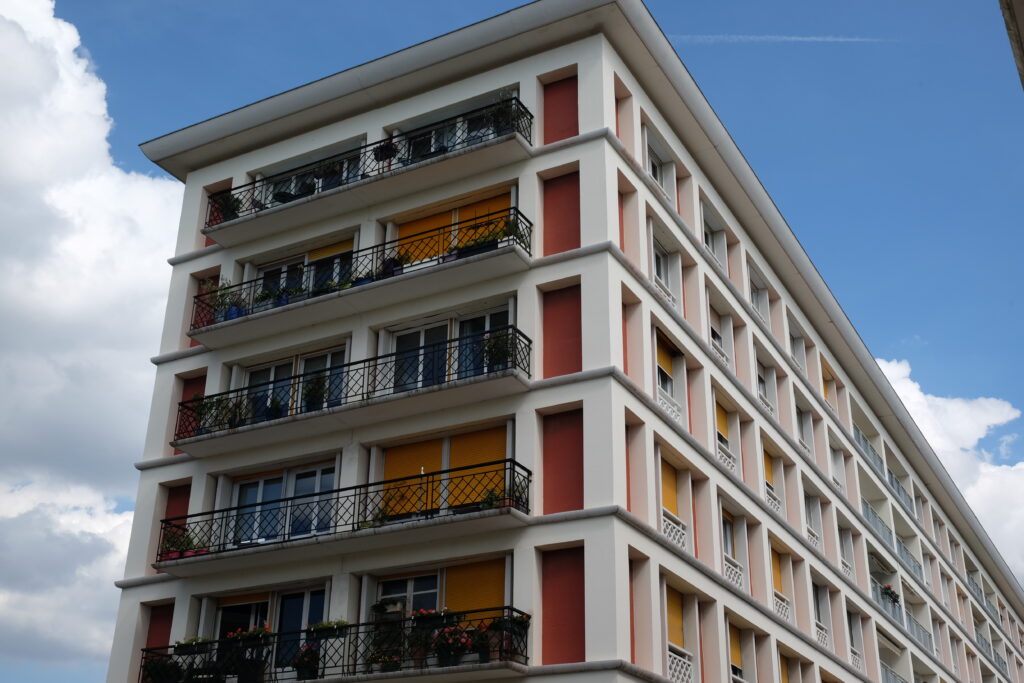 Le Havre. Uno dei blocchi abitativi di Avenue Foch © Photo Dario Bragaglia