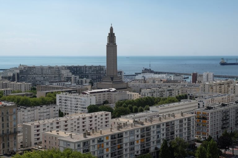Le Havre. Vista dei quartieri ricostruiti nel secondo dopoguerra dalla torre dell'Hôtel de Ville © Photo Dario Bragaglia