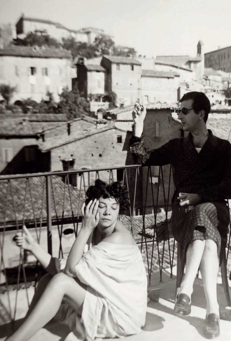 Leonor Fini e Fabrizio Clerici negli anni ‘50, Collezione Archivio Eros Renzetti, Roma