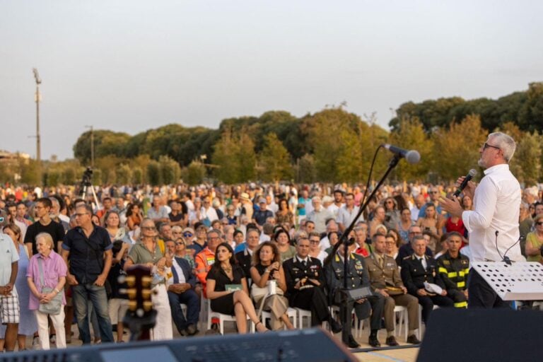 L'inaugurazione di Parco Te © Comune di Mantova