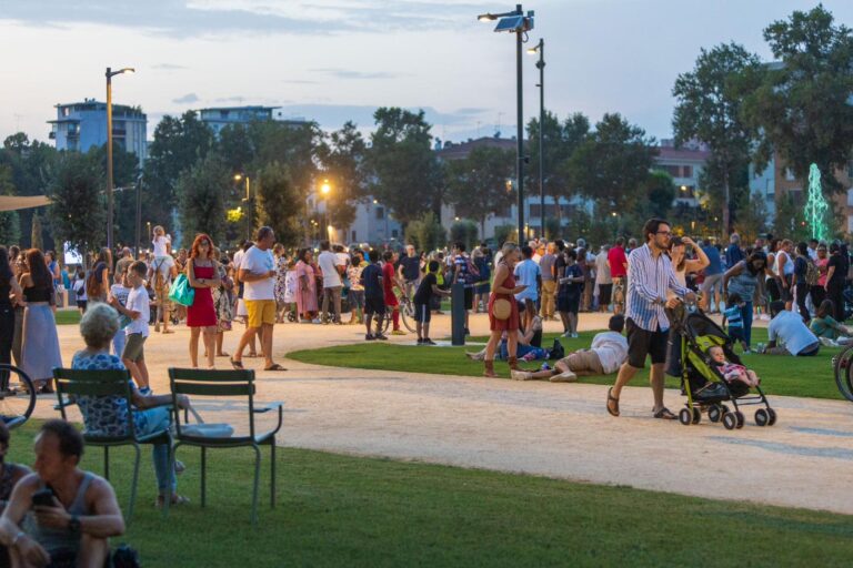 L'inaugurazione di Parco Te © Comune di Mantova