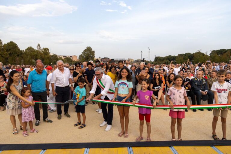 L'inaugurazione di Parco Te © Comune di Mantova