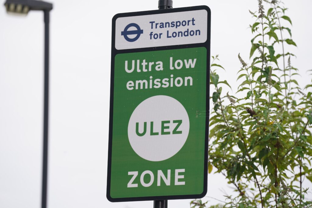 Londra, Ultra Low Emission Zone. Photo Lucy NorthPA