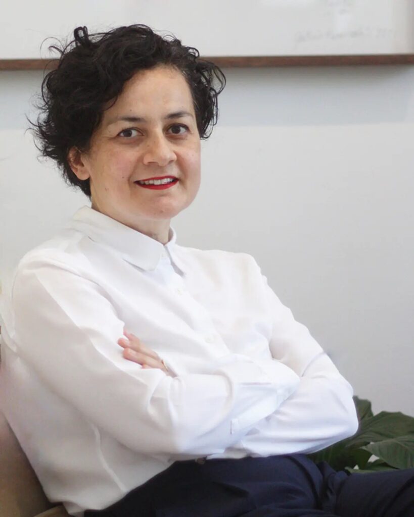 L'ormai ex curatrice del padiglione turco, Esra Sarigedik Öktem Photo © Muhsin Akgun