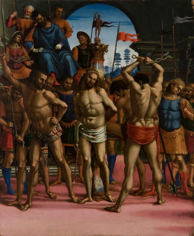 Luca Signorelli, Flagellazione, 1509-1513 ca., Venezia, Direzione Regionale Musei Veneto, Galleria Giorgio Franchetti alla Ca’ d’Oro