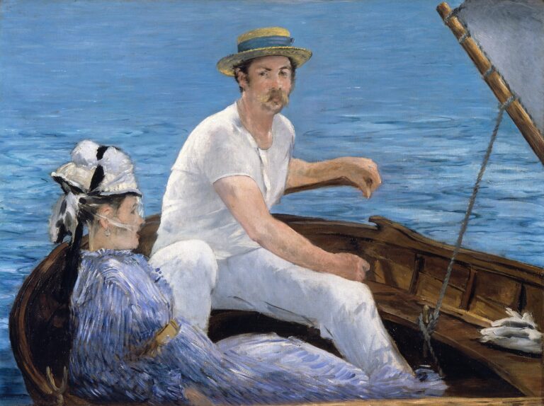 Manet Boating, 1874, The Met NY