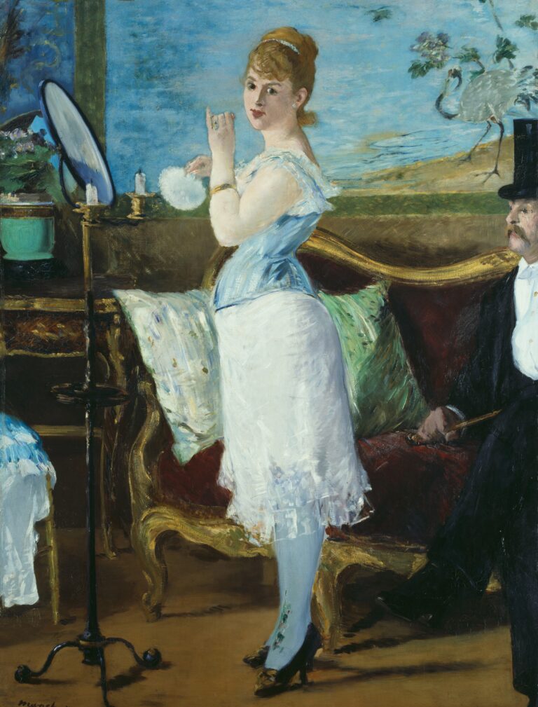 Manet, Nana, 1877, Hamburger Kunsthall. Photo: Elke Walford.