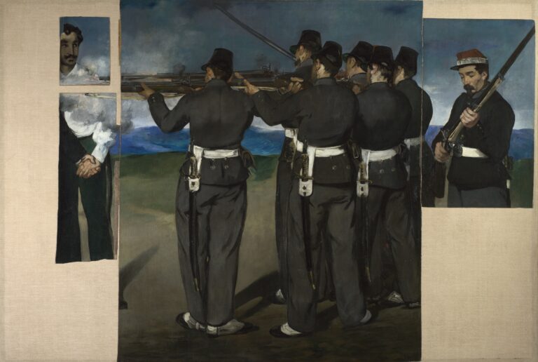 Manet, The Execution of Maximilian, ca 1867/68 National Gallery London