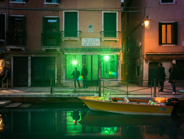 Matteo Vettorello, Tuning space, exhibition view at galleria 10 & zero uno, Venezia, 2023. Photo Filippo Molena