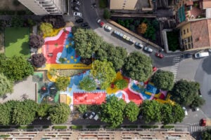 A Firenze l’arte urbana cambia il volto di una piazza di periferia