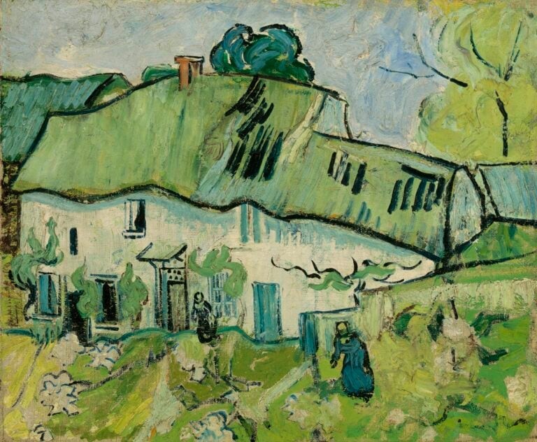 Vincent van Gogh, Fermes avec personnages
