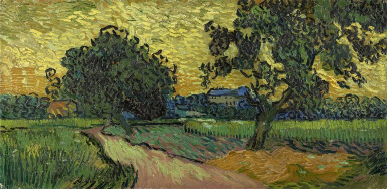 Vincent van Gogh, Paysage au crépuscule