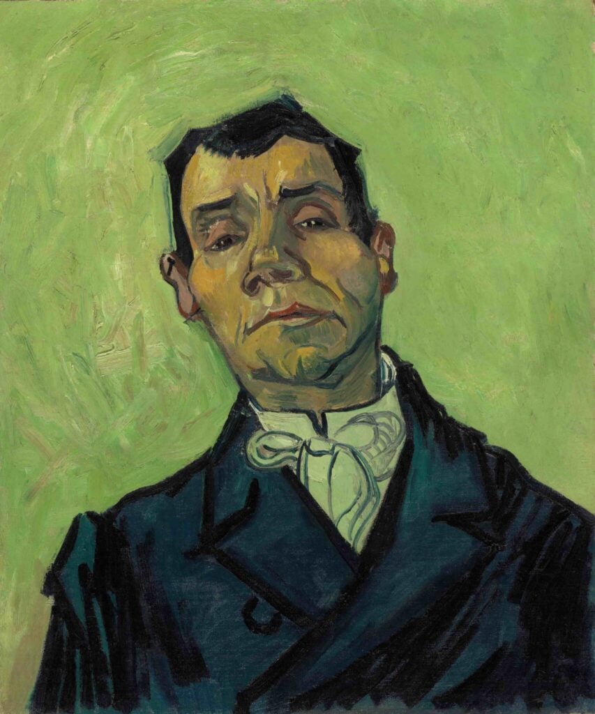 Vincent van Gogh Ritratto di Joseph-Michel Ginoux 1888, Olio su tela Kröller-Müller Museum, Otterlo