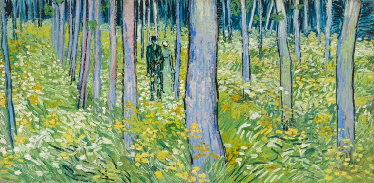 Vincent van Gogh, Sous bois avec deux personnages
