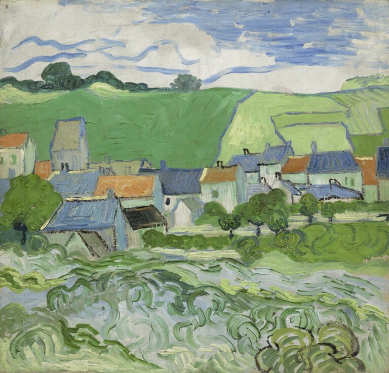 Vincent van Gogh, Vue d'Auvers