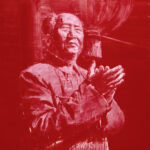 Yan Pei-Ming, Mao rouge, 2006, olio su tela, collezione privata. Photo André Morin © Yan Pei-Ming, ADAGP, Paris, 2023