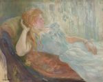 berthe morisot jeune fille allongee 1893 oil on canvas 654 x 813 cm famm In Francia il primo museo privato d'Europa dedicato esclusivamente alle artiste