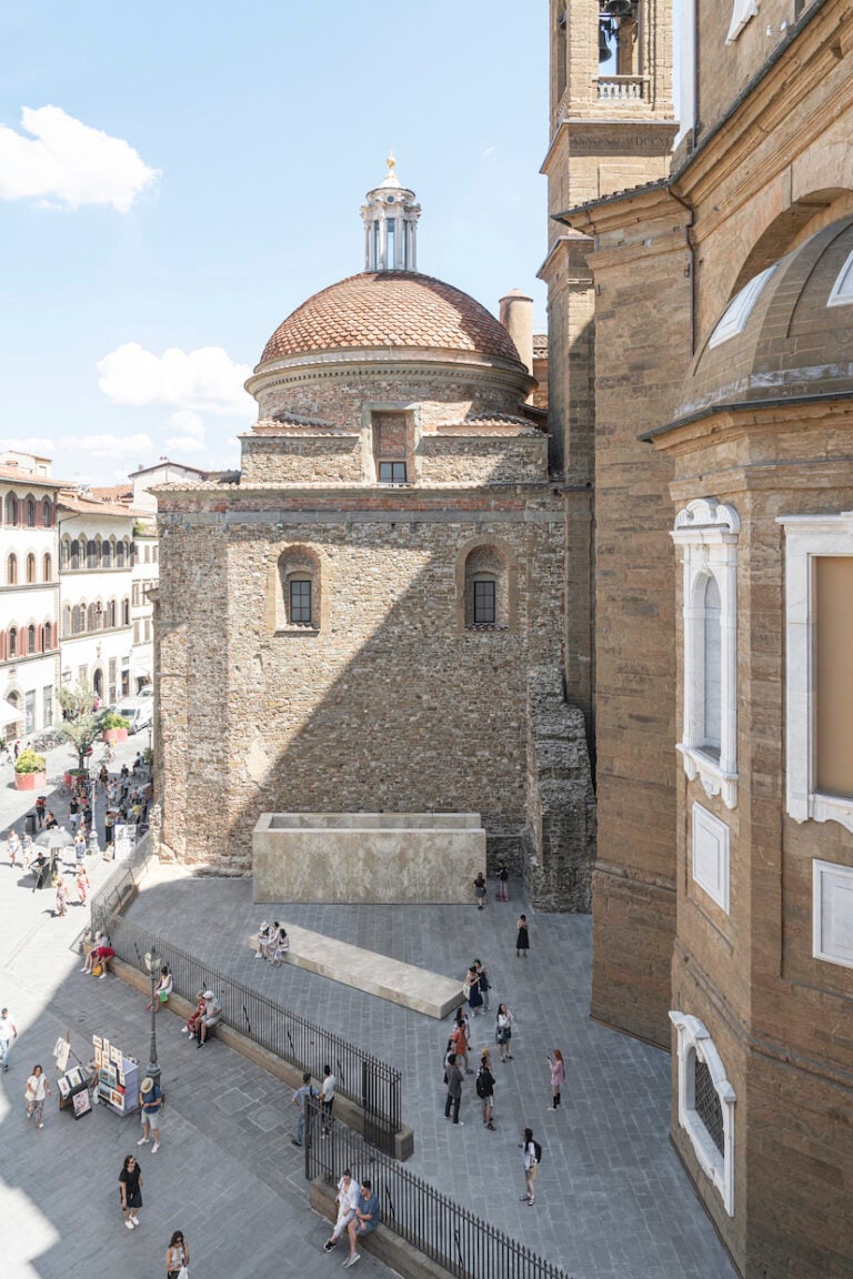 La Nuova uscita del Museo delle Cappelle Medicee – Progetto dell’architetto Paolo Zermani – Foto: Stephane Giraudeau