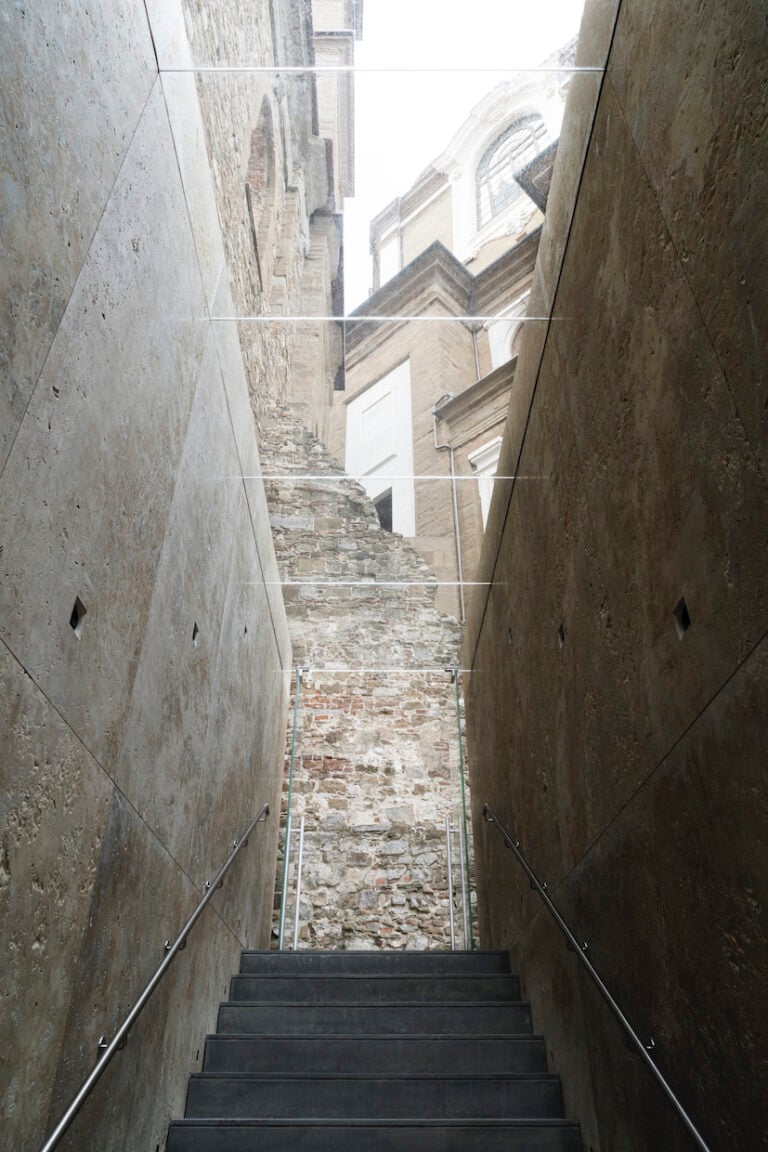 La Nuova uscita del Museo delle Cappelle Medicee – Progetto dell’architetto Paolo Zermani – Foto: Stephane Giraudeau