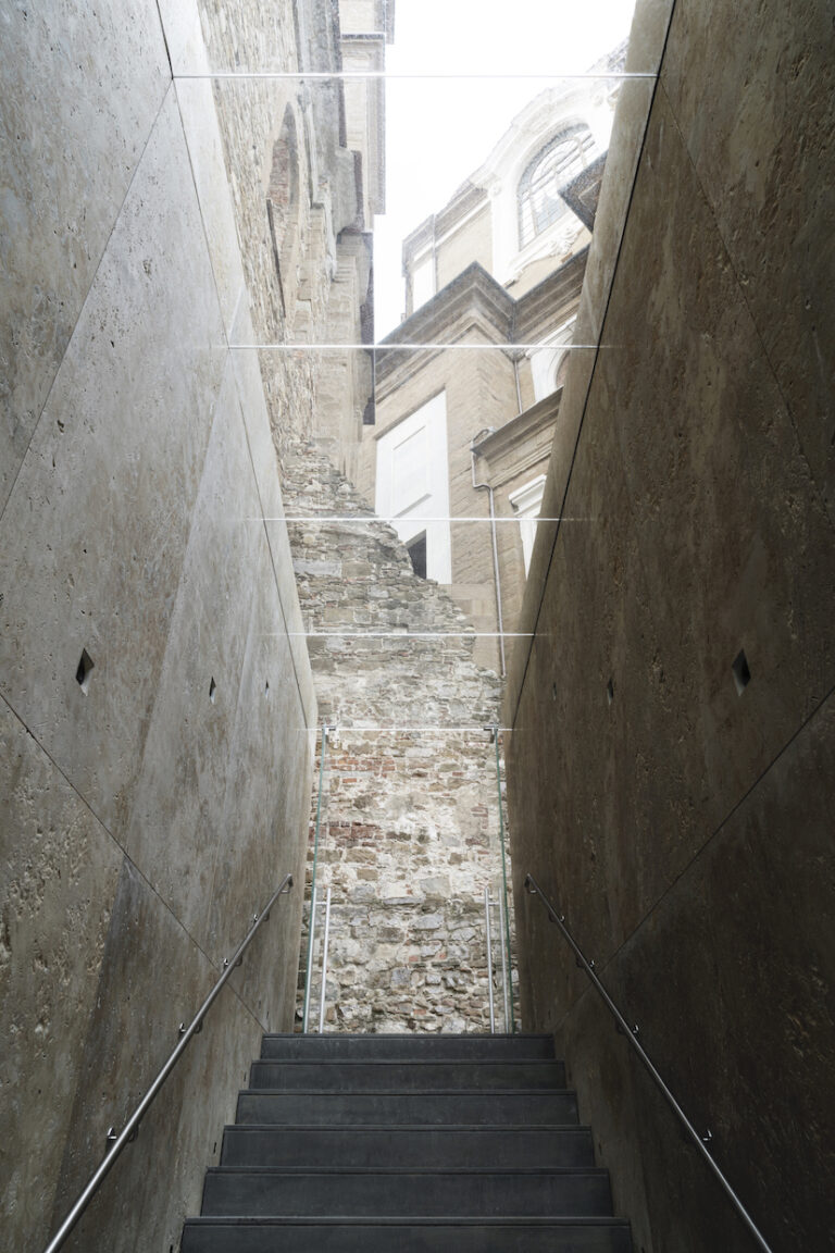 La Nuova uscita del Museo delle Cappelle Medicee – Progetto dell’architetto Paolo Zermani – Foto: Stephane Giraudeau