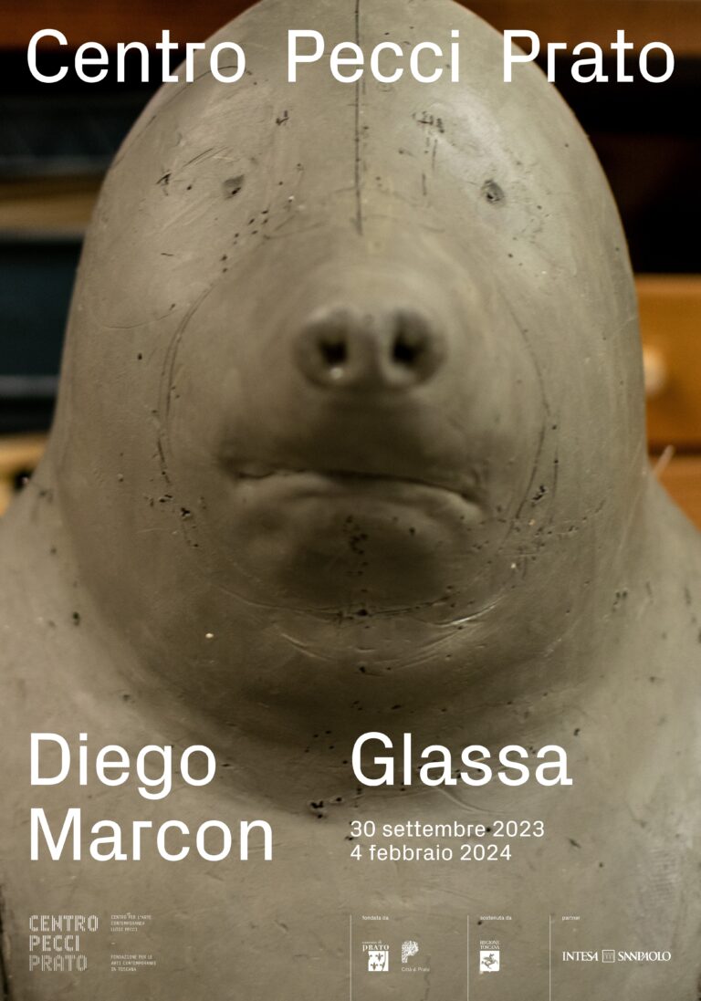 07 26 Glassa Diego Marcon poster La più grande mostra di Diego Marcon al Centro Pecci di Prato