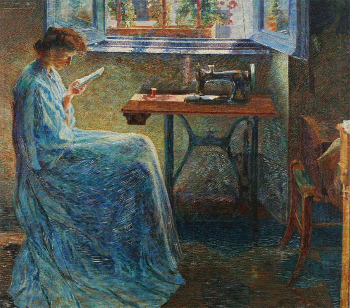 Umberto Boccioni, Il romanzo di una cucitrice, 1908