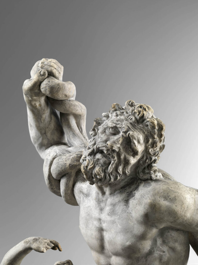 Laocoonte, (da Filippo della Valle, su invenzione di Baccio Bandinelli, con varianti), modello in gesso, Fine XVIII - inizio XIX secolo, Museo Ginori