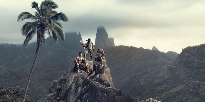 Jimmy Nelson, Marquesans, Hakahau, Mount Oave, Ua Pou, The Marquesans Island, French Polynesia, 2016 © Jimmy Nelson B.V